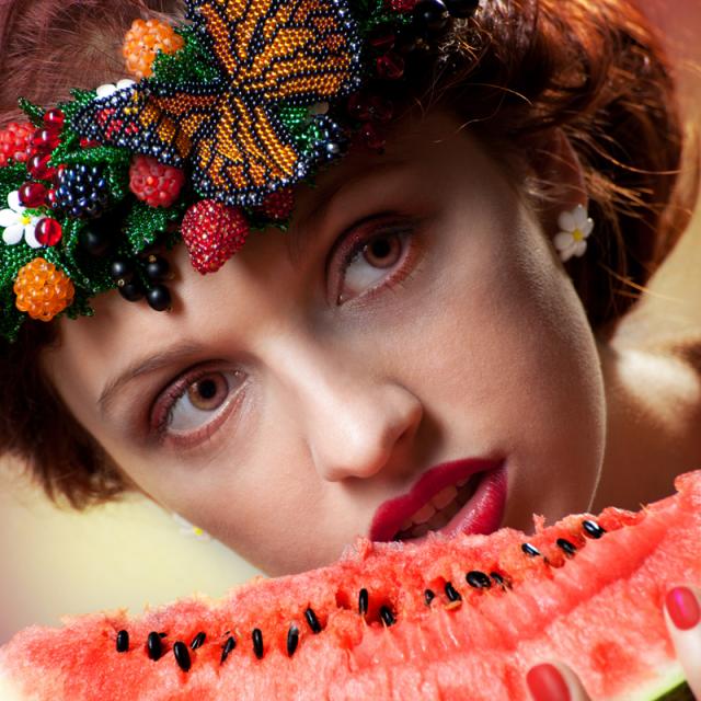 Luxusní portrétní foto; Pikous; Léto