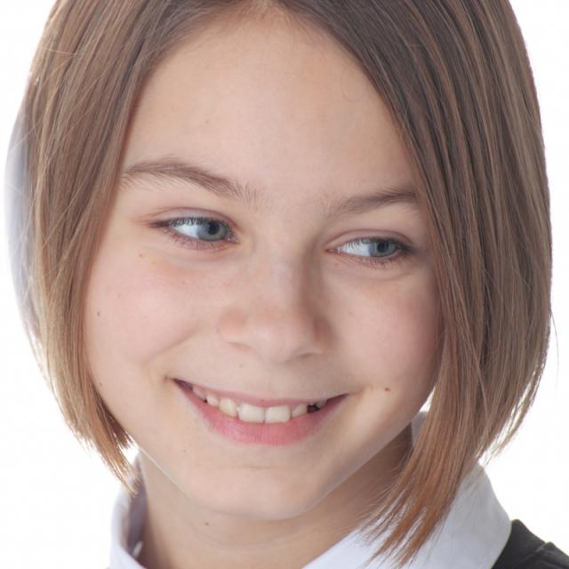 Pikous dětský portrét
